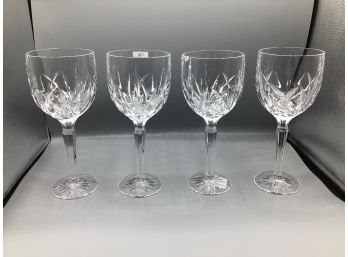 Marquis By Waterford Crystal Brookside Collection All Purpose Wine Glasses - 12 Total