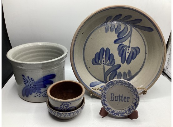 Beaumont Brothers Pottery (BBP) Assorted Set Of 5