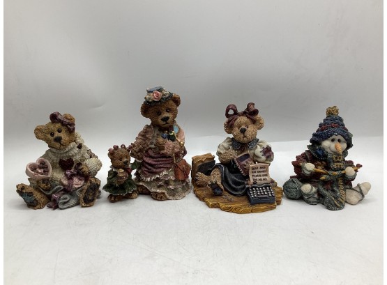 Boyds Bears & Friends Figurines - Set Of 4
