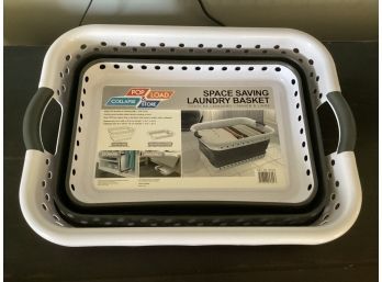 Pop & Load Collapse & Store Space Saving Laundry Basket