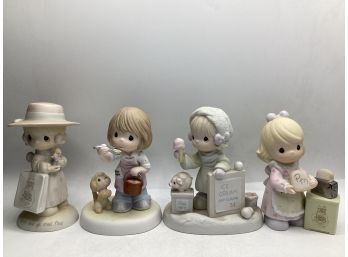 Precious Moments Figurines - Set Of 4