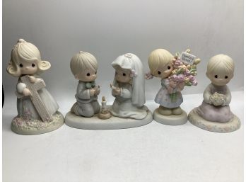 Precious Moments Figurines - Set Of 4