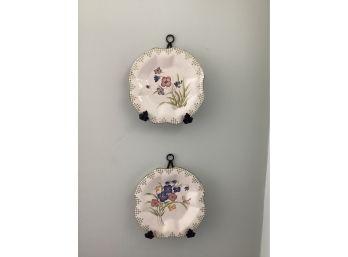 Home Interiors & Gifts Decorative Plates & Wall Hangers - Set Of 2