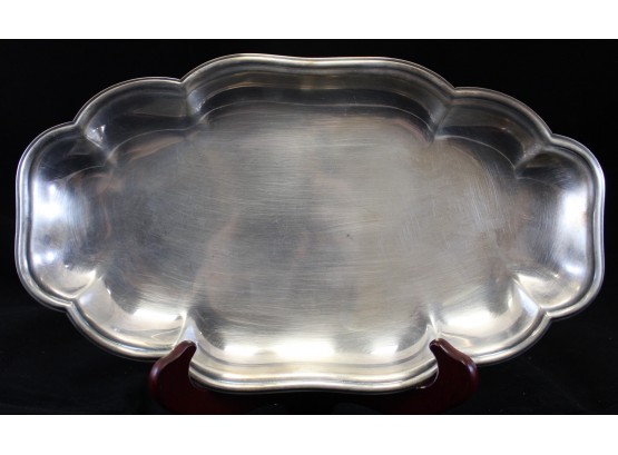 Vintage Silverplated Platter 12' X 7' (O128)
