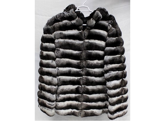 Marc Kaufman Furs Chinchilla Fur Coat Mens XXL