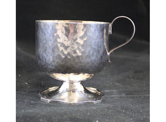 3 Derby S.P.C.O. International SCC Silverplate Tea Cups (Y202)
