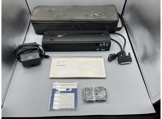 Lexmark IBM Portable Printer With Case - Power Cord Included