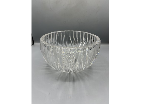 Cut Crystal Decorative Bowl
