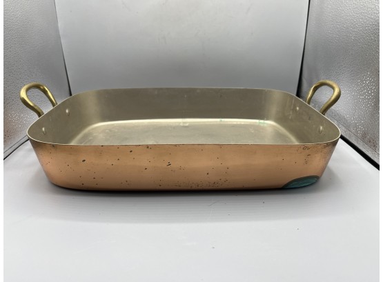 Copper Baking Pan With Handles