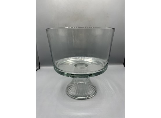 Glass Footed Bowl