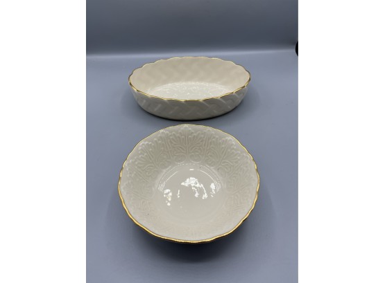 Lenox Porcelain Decorative Bowls - 2 Total