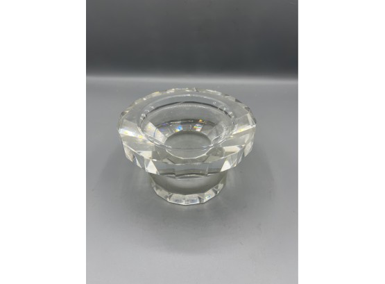 Rosenthal Crystal Footed Candle Holder