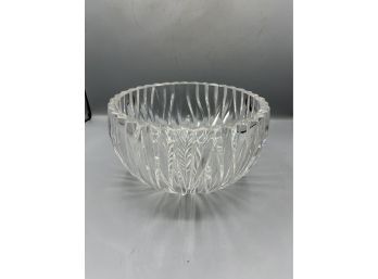 Cut Crystal Decorative Bowl