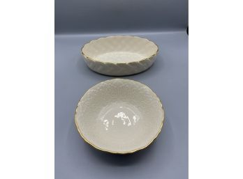 Lenox Porcelain Decorative Bowls - 2 Total