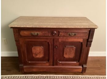 Wood Cabinet With Stone Top