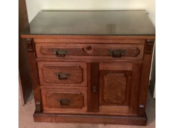 Buffet Cabinet With Glass Top