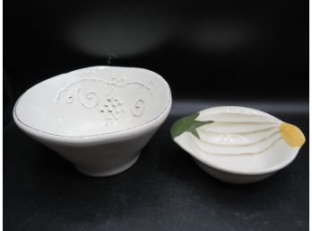 Ceramic Bowls - Assorted Set Of 2