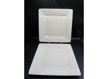 Table Tops Gallery 'Misto' Square Serving Plates - Set Of 2