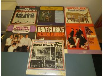 Dave Clark Five Vinyl Records - Assorted Set