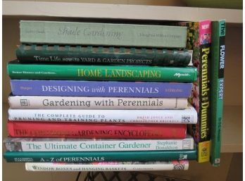 Gardening Books - Assorted Lot Of 12