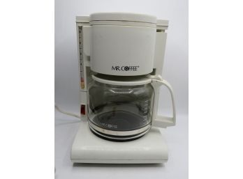 Mr. Coffee AD10 10-Cup Coffeemaker, White