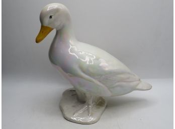 Ceramic Duck Figurine