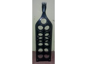 Plastic 11 Bottle Wine Rack Holder