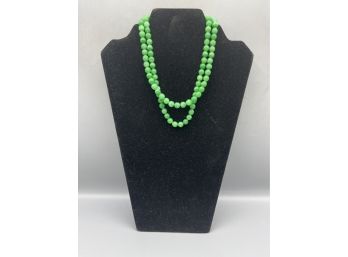 Jade Style Costume Jewelry Necklace