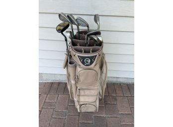 MG Golf Bag With Synchro Speed System 1 Golf Clubs - 9 Clubs Total