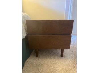 American Of Martinsville Mid-century Solid Wood 2 Drawer Night Stands - 2 Total