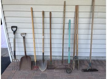 Garden Tools - Assorted Lot - 9 Total