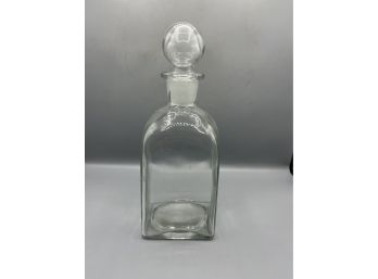 Glass Decanter With Glass Stopper