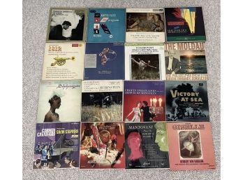 Classical Vinyl Records - Assorted Lot - 16 Total