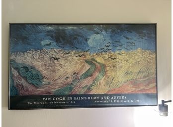 Vincent Van Gogh - Crows Over The Wheat Field Print Framed - The Metropolitan Museum Of Art