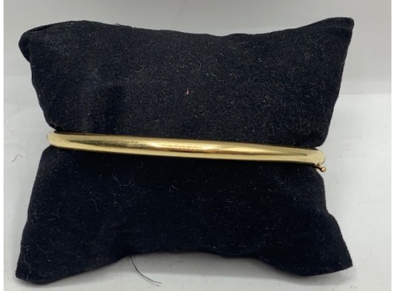 14K Yellow Gold Bangle Bracelet/7.9 Grams