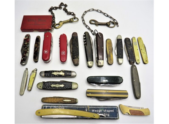 Pocket Knives - Assorted Lot