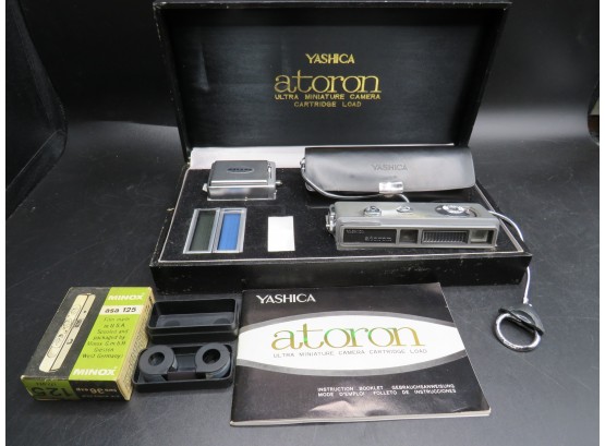 Yashica Atoron Electro Ultra-Miniature Camera In Original Box