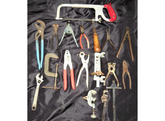 Plyers, Clamps & Miscellaneous Hand Tools - Assorted Lot