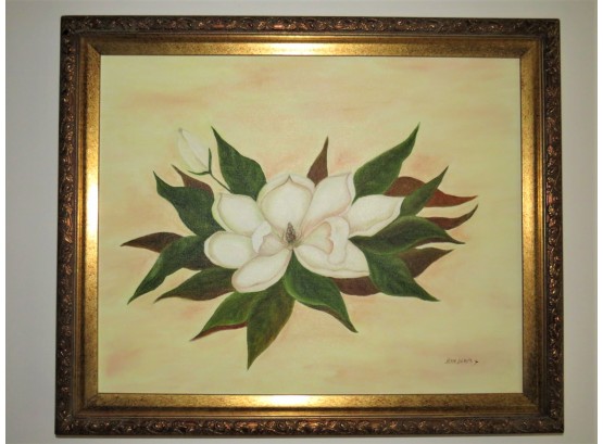 Jean Beaux Floral Framed Painting