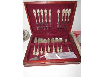 Sterling Silver Flatware Lunt 'eloquence'In Box
