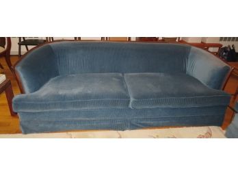 Broyhill Blue Fabric Sofa
