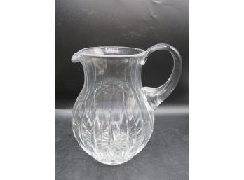 BLOCK Crystal Pitcher Clear, Mouth Blown