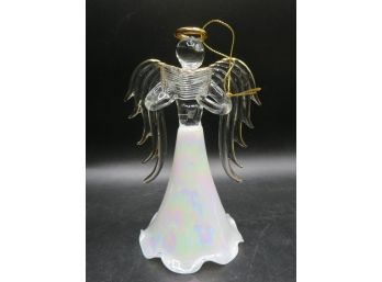 Blown Glass Angel Bell
