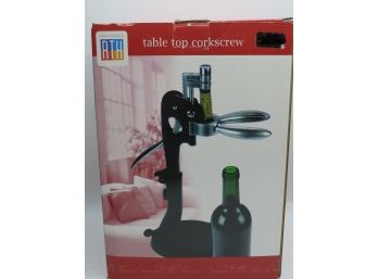 Round The House Table Top Corkscrew - In Original Box