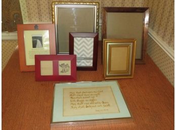 Picture Frames - Assorted Set Of 7
