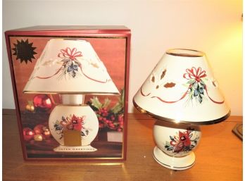 Lenox Winter Greetings Candle Lamp - In Original Box