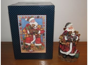 Lang & Wise Ltd. 'classic Santa' Sherri Buck Baldwin Bountiful Bears III - In Original Box