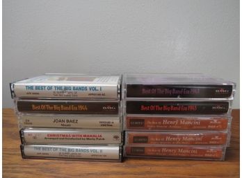Cassette Tapes - Assorted Lot Of Music