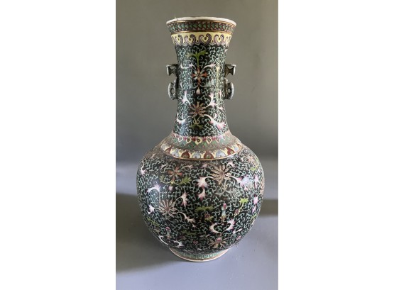 Asian Inspired Ceramic Vase - Made In China