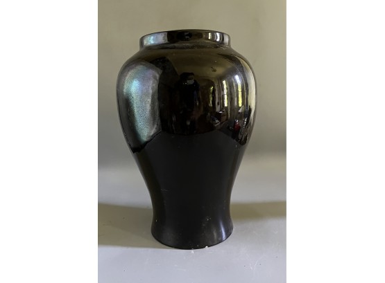 Black Ceramic Glaze Vase